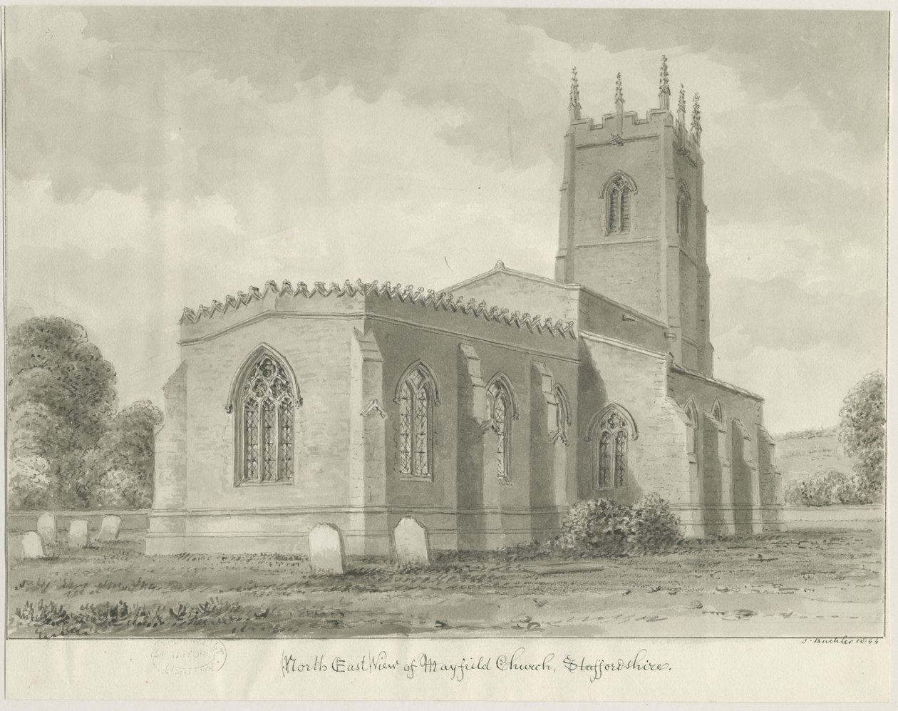 Église de Mayfield (1844) - John Buckler