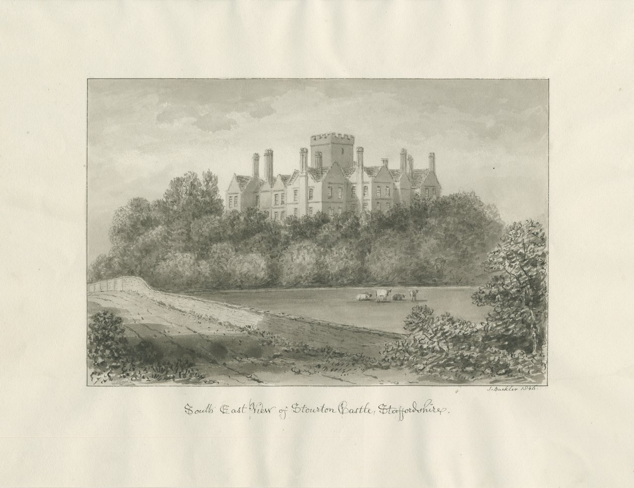 Château de Stourton - John Buckler