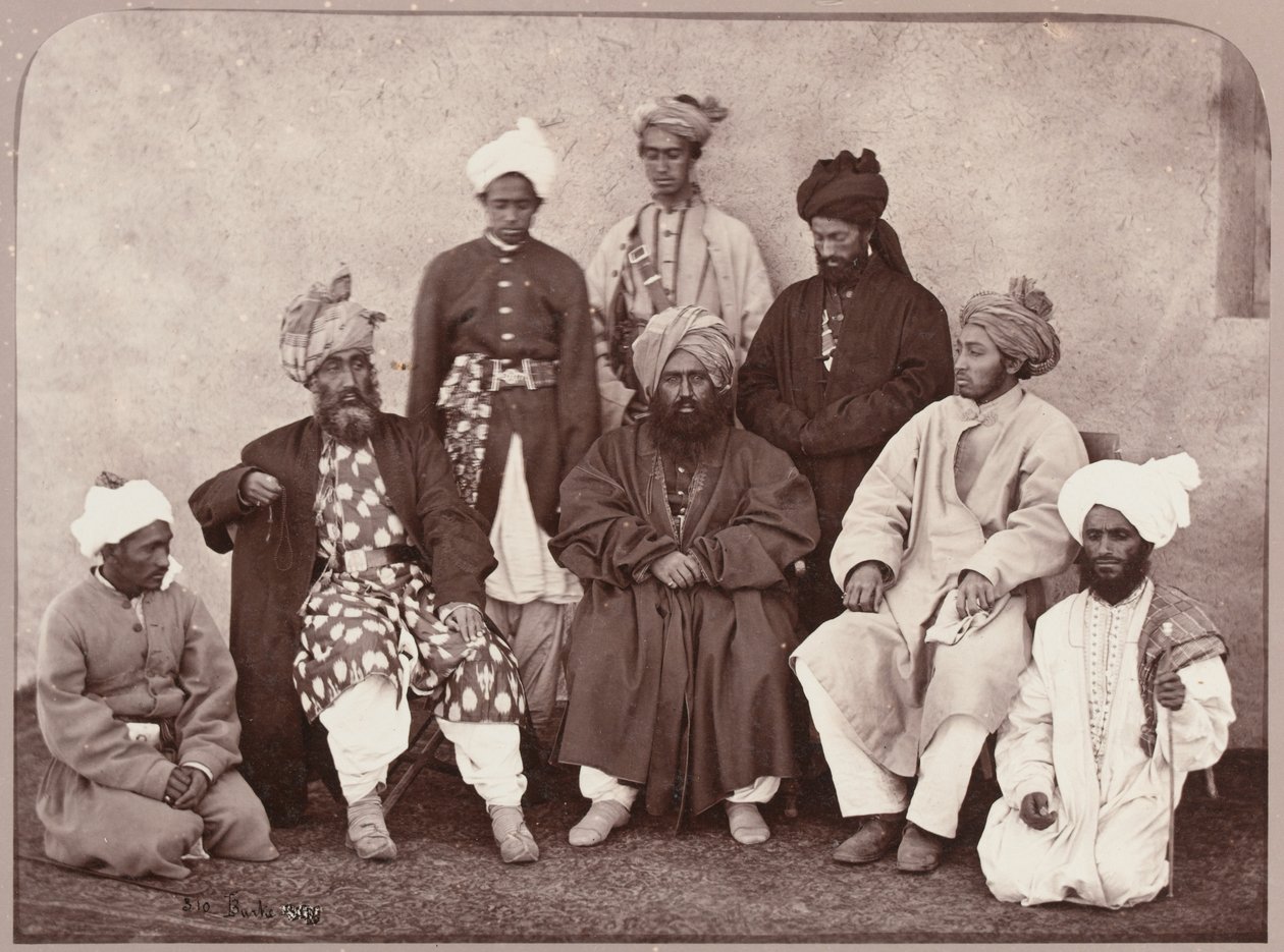 Mohamed Zahir Khan et Aslam Khan, 1879 - John Burke