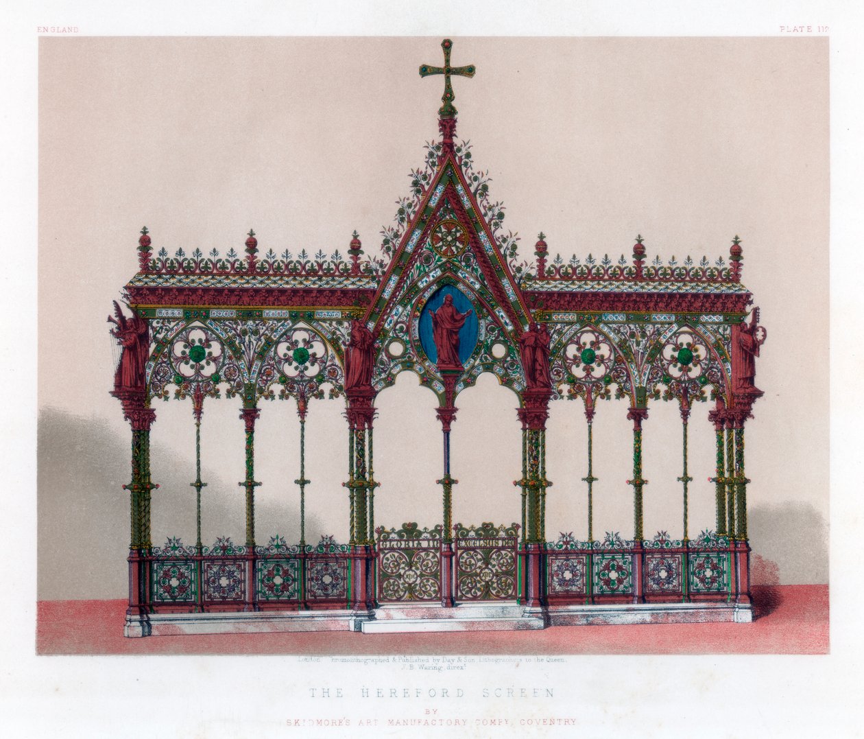 Le Hereford Screen, XIXe siècle - John Burley Waring