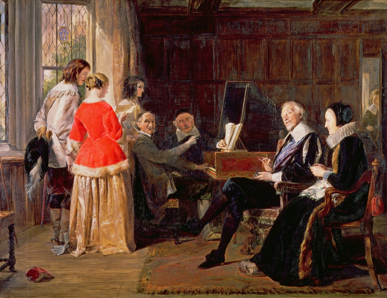 Un Madrigal - John Callcott Horsley
