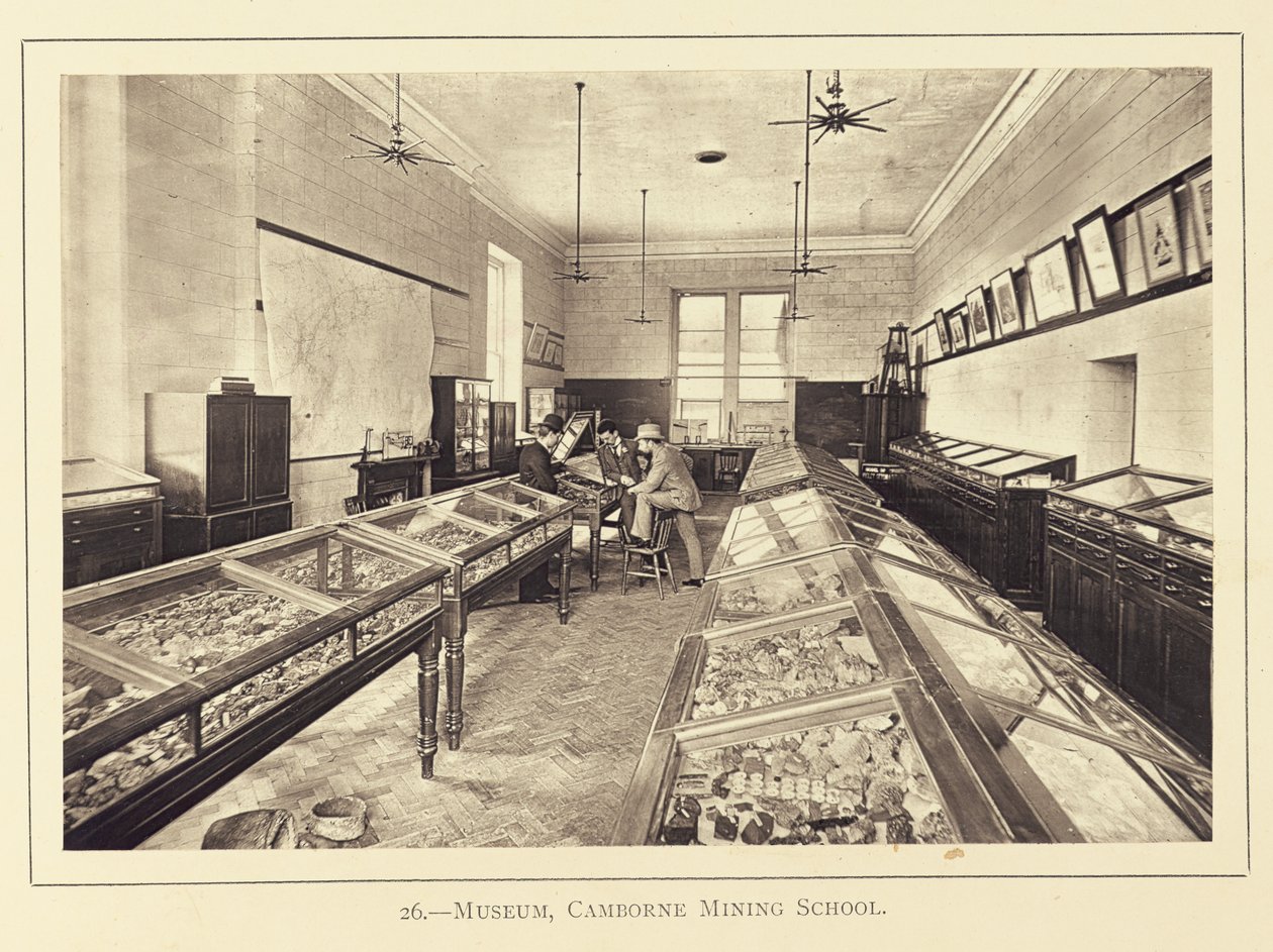 Musée, école des mines de Camborne - John Charles Burrow