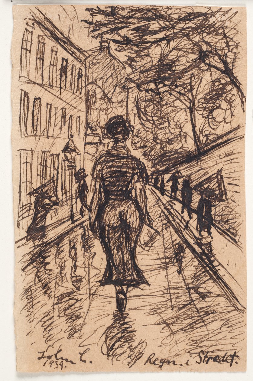 Pluie dans la rue - John Christensen