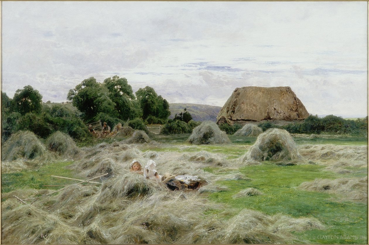 Champ de foin - John Clayton Adams