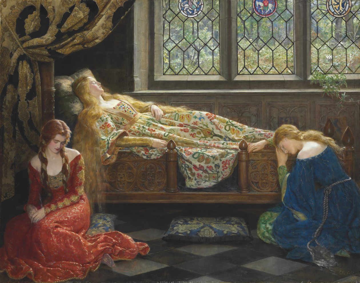 La Belle au bois dormant - John Collier