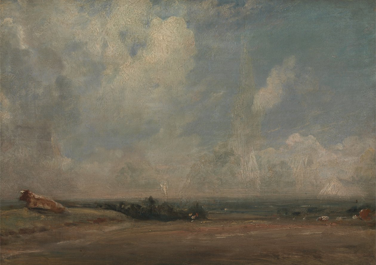 Vue de Hampstead Heath ( ) - John Constable