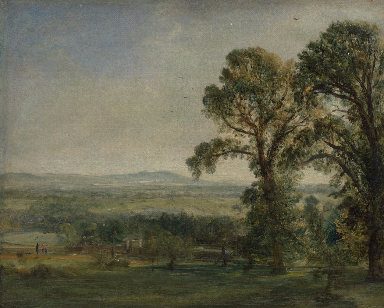 Bardon Hill, Coleorton Hall - John Constable