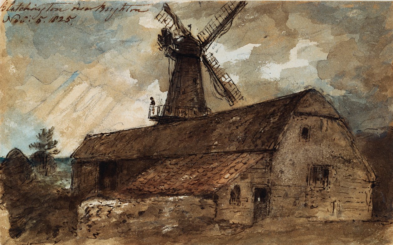 Blatchington Mill près de Brighton, 1825 - John Constable