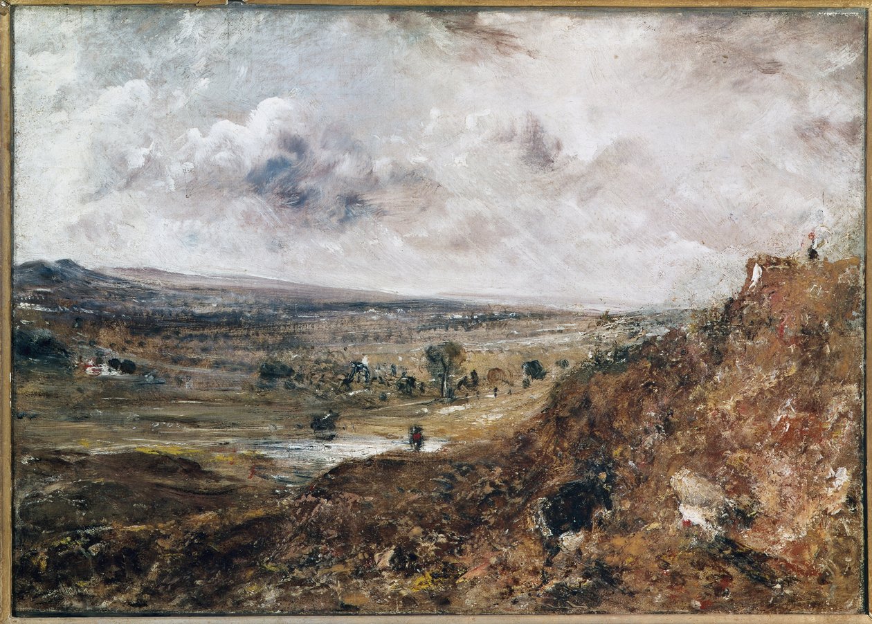 Branch Hill Pond, Hampstead - John Constable