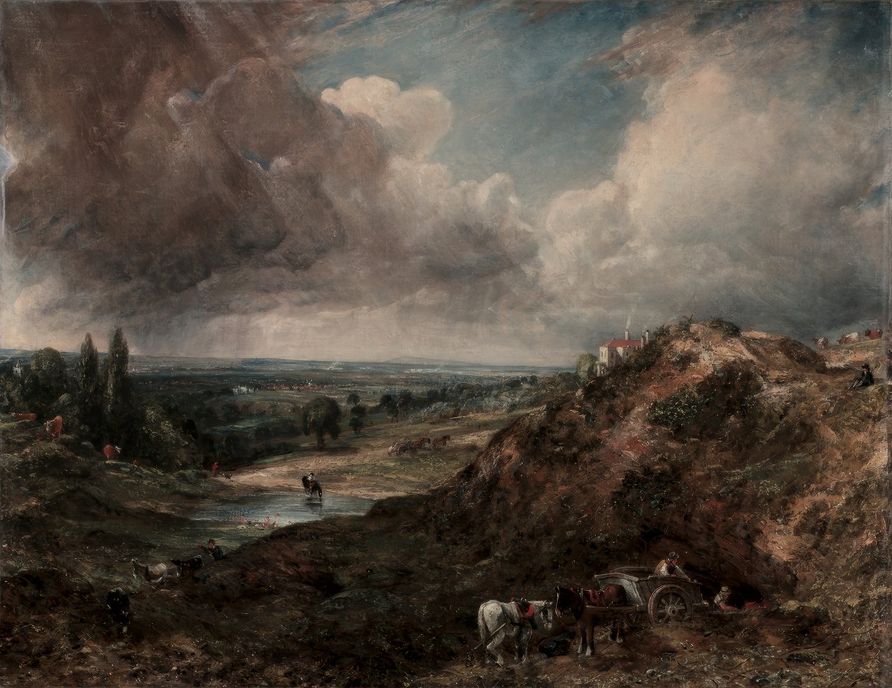 Étang Branch Hill, Hampstead - John Constable