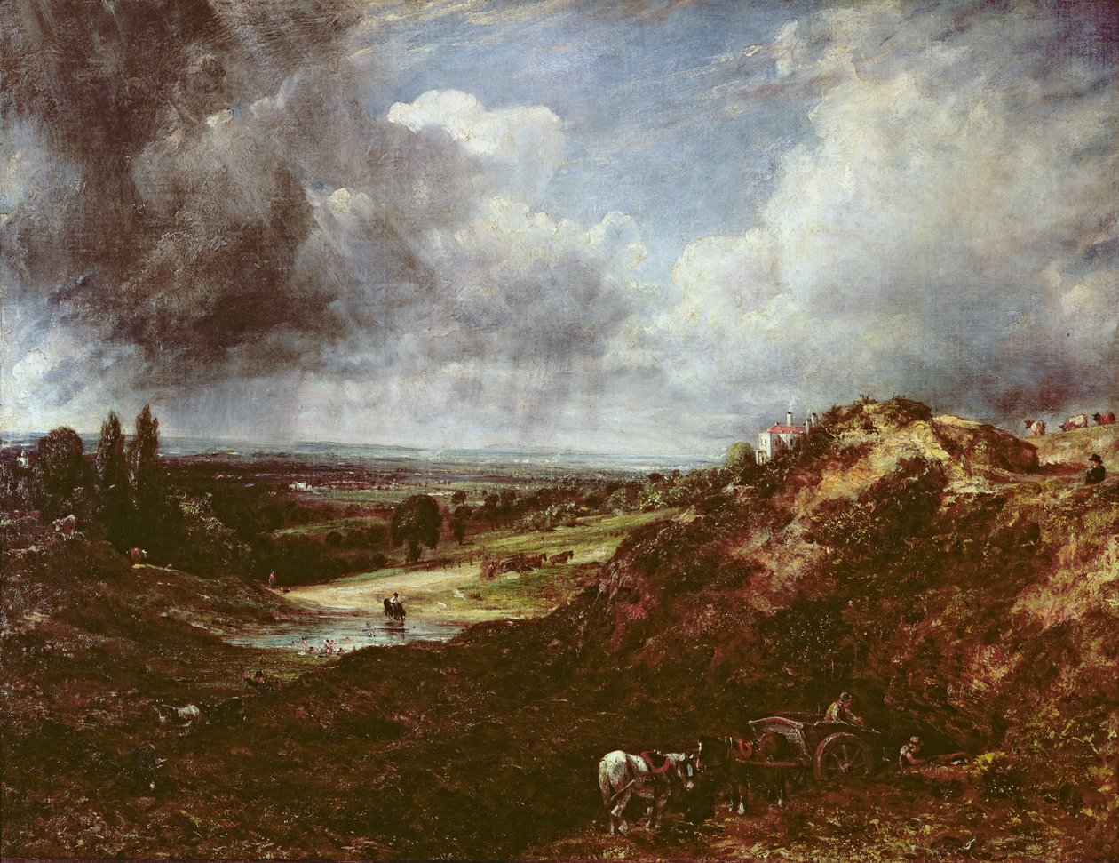 Branch Hill Pond, Hampstead Heath, 1828 - John Constable
