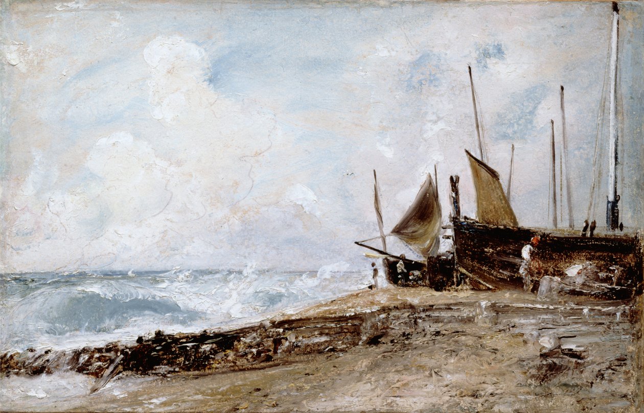 Plage de Brighton, 1824 - John Constable