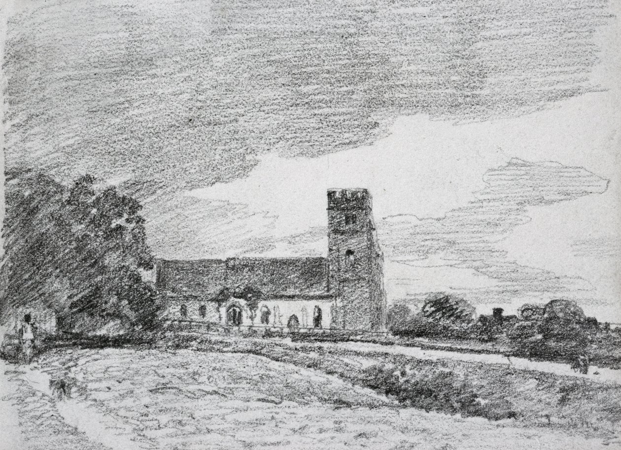Église de Feering, 1814 - John Constable