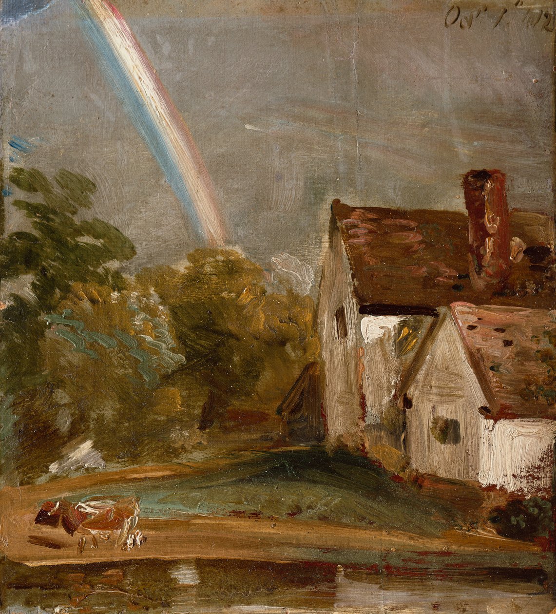 Écluse et moulin de Flatford - John Constable