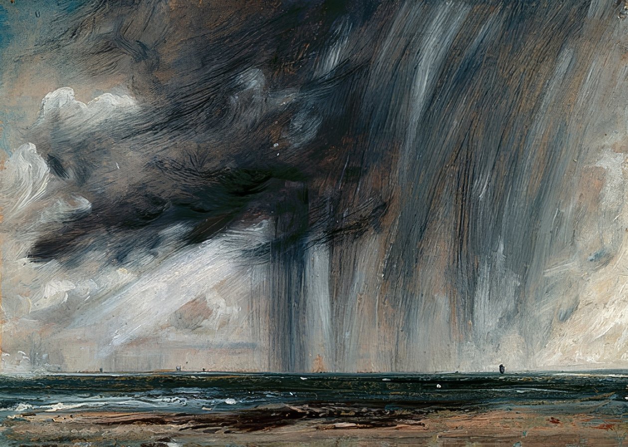 Orage sur la mer. Vers 1824-26 - John Constable