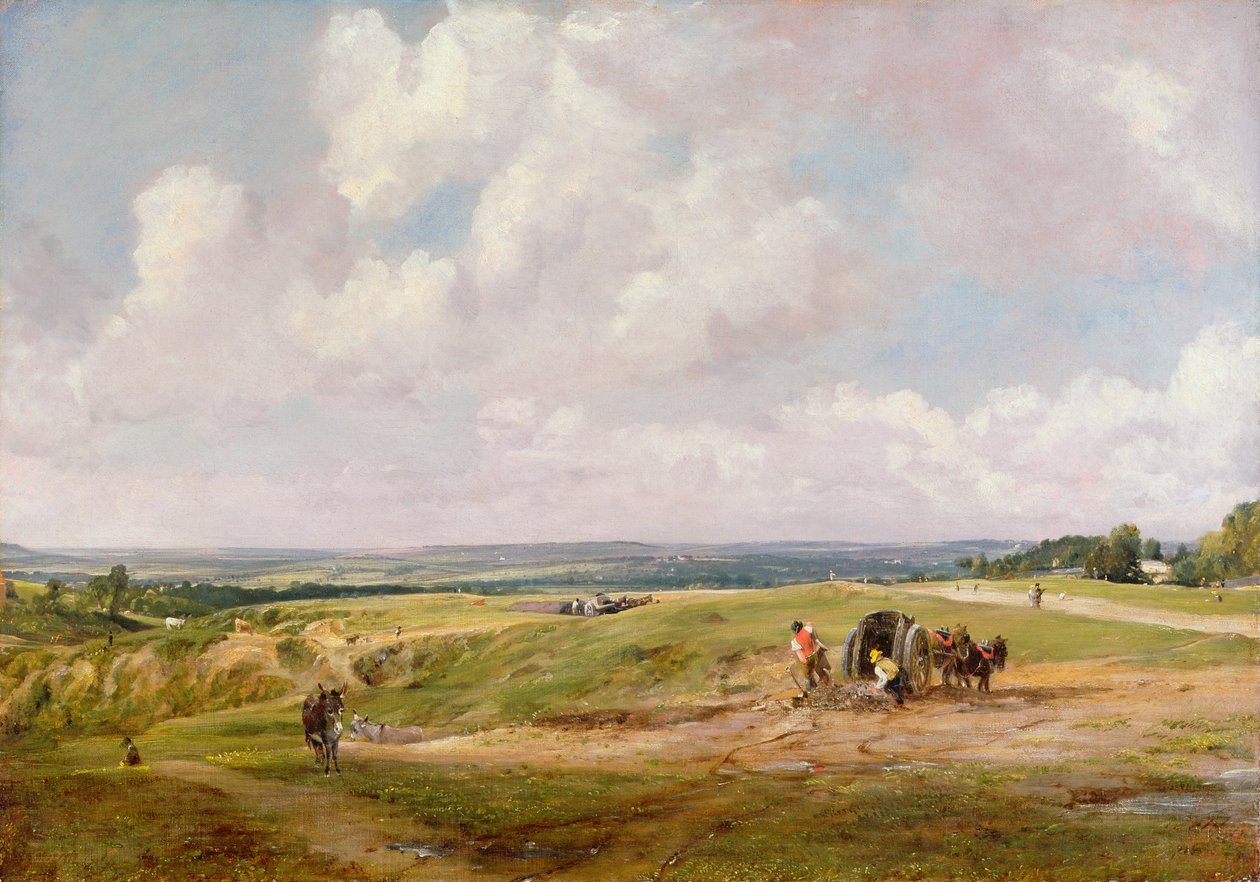 Hampstead Heath, c.1820 - John Constable