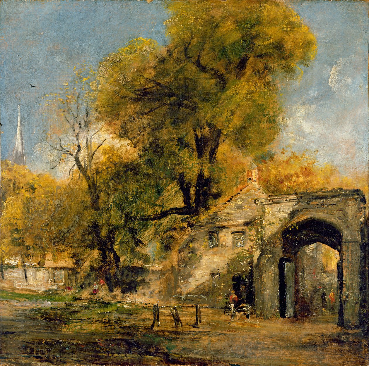 Porte de Harnham, Salisbury - John Constable
