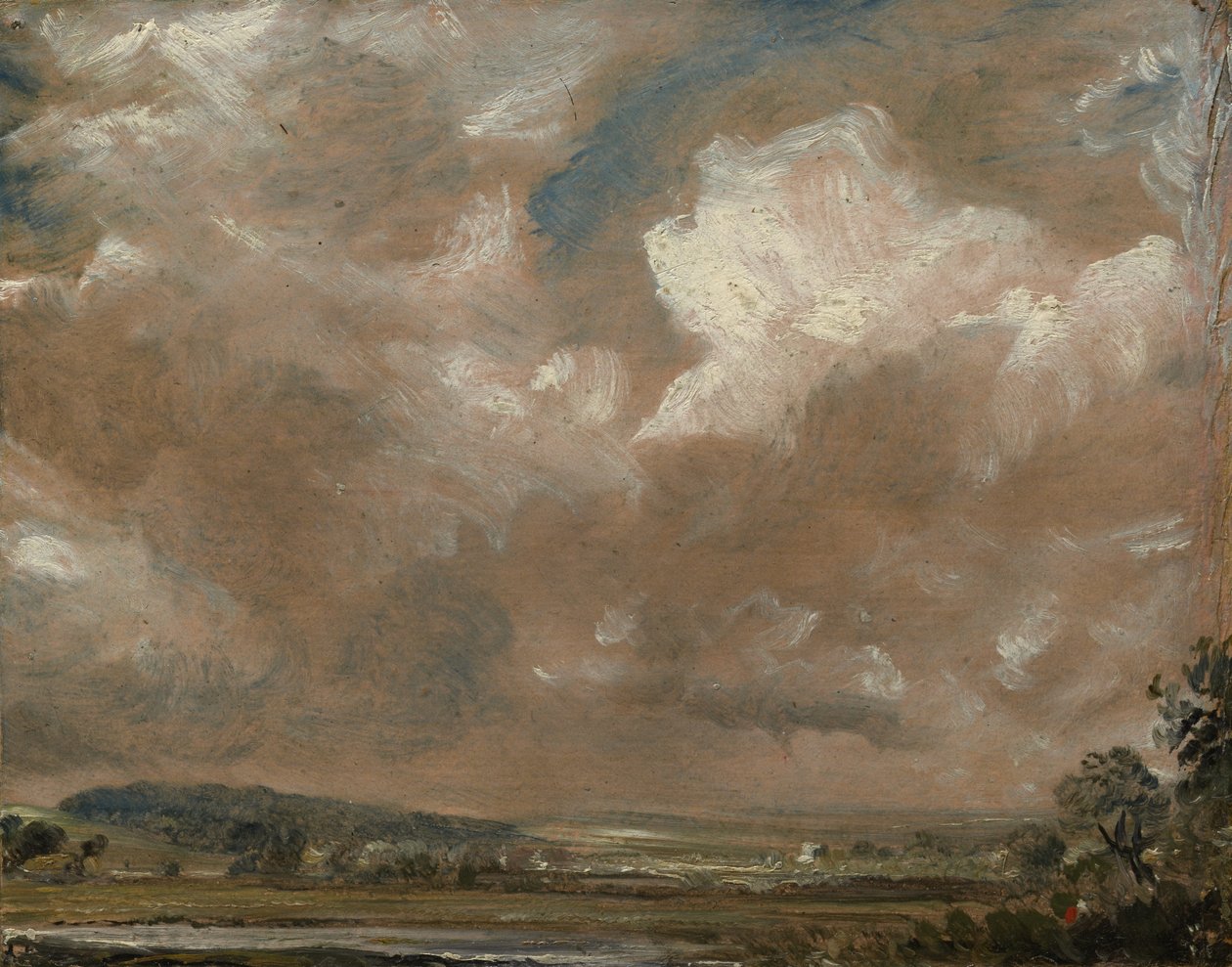 Harnham Ridge, Salisbury - John Constable