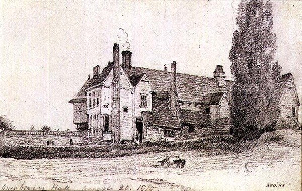 Overbury Hall, Suffolk - John Constable
