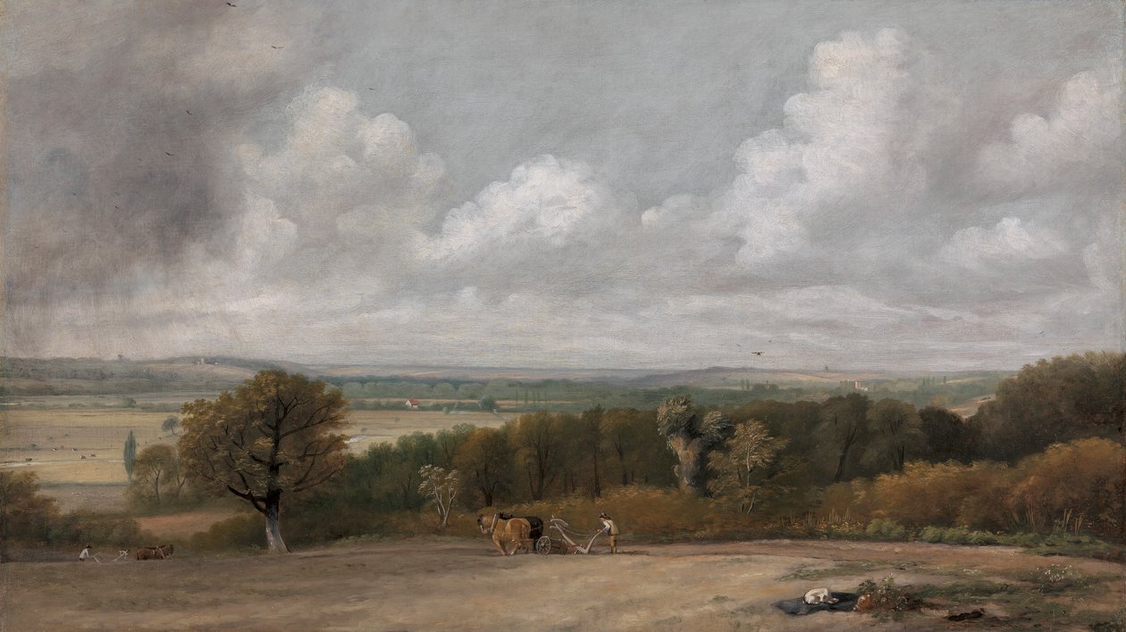 Scène de labour en Suffolk - John Constable