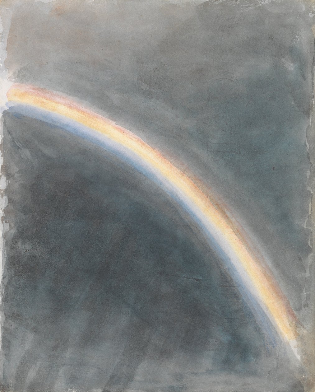 Étude de ciel avec arc-en-ciel - John Constable