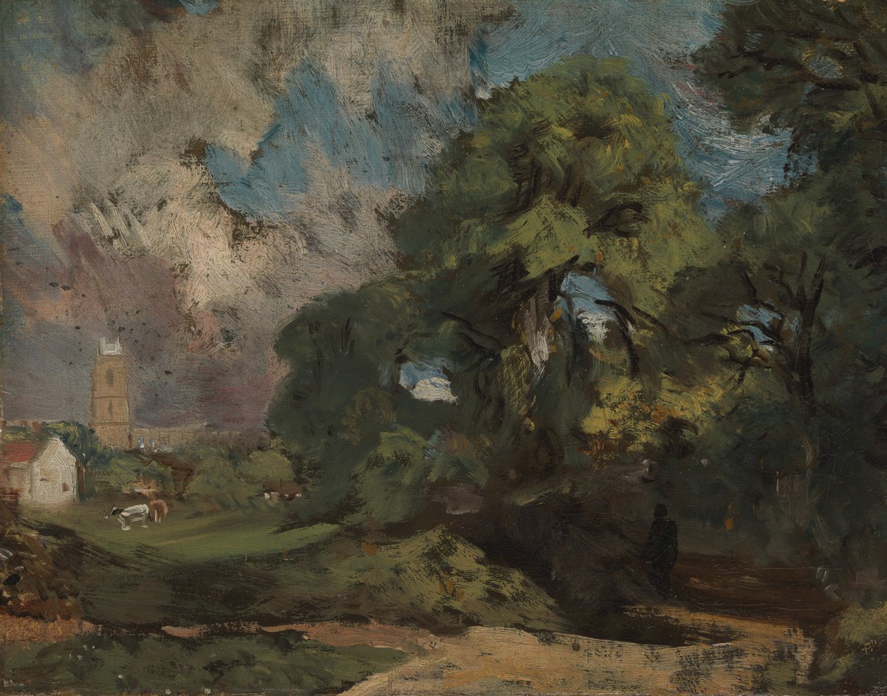 Stoke-by-Nayland, vers 1810-11 - John Constable