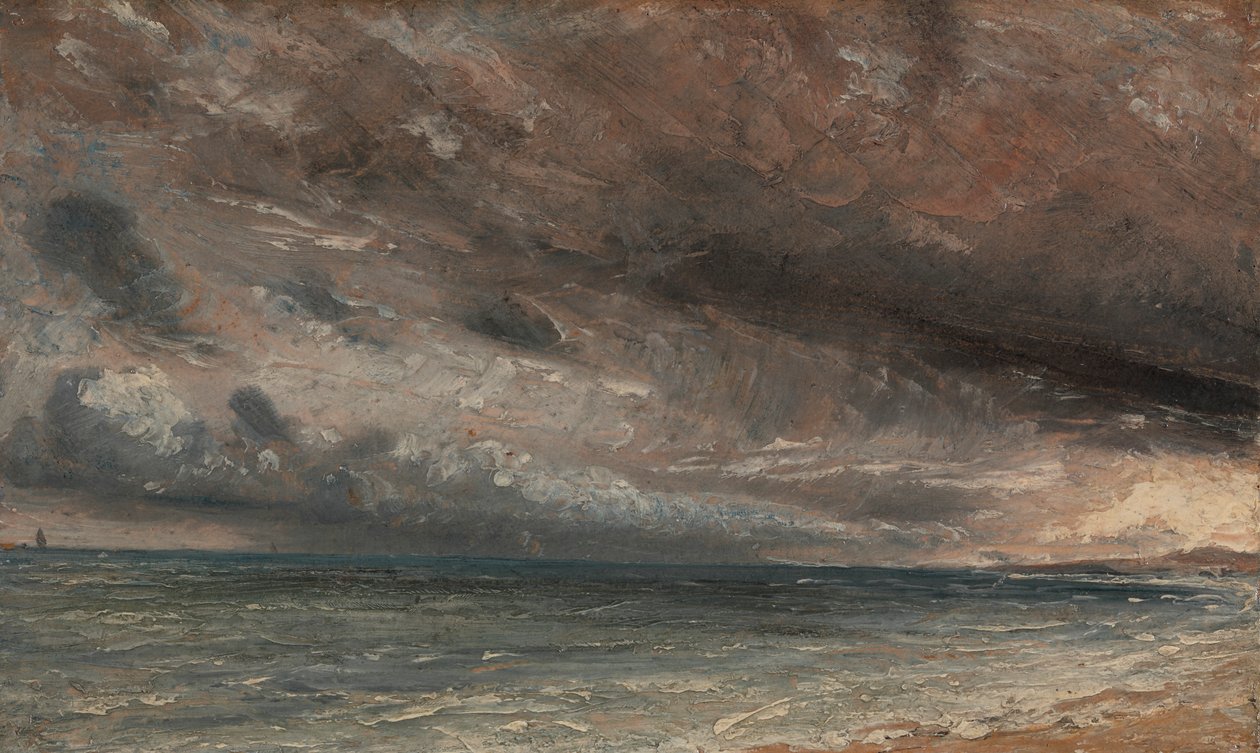 Mer orageuse, Brighton - John Constable