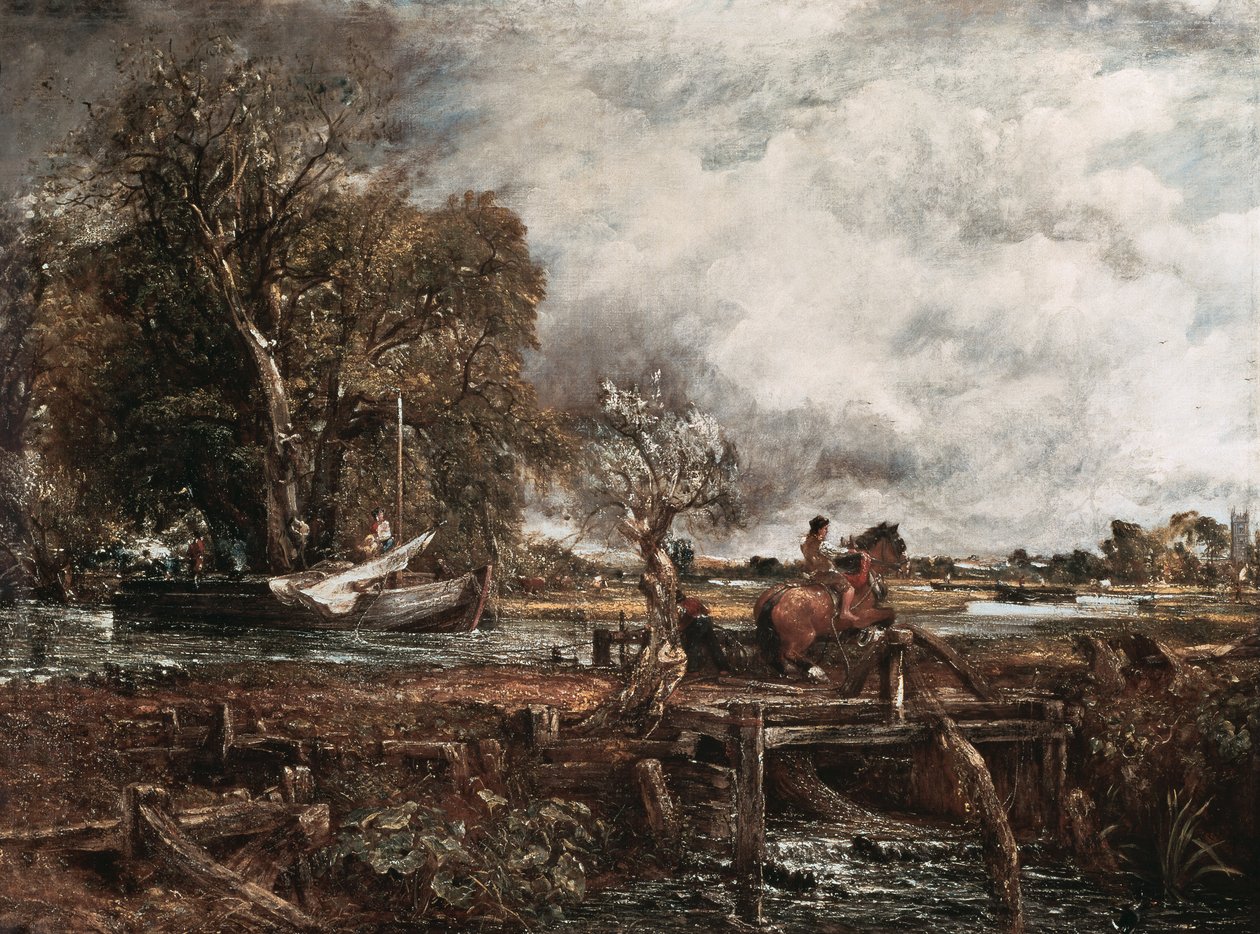Le Cheval Sautant, c.1825 - John Constable