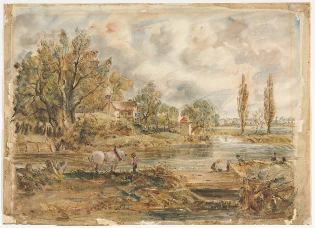 Le Cheval blanc - John Constable