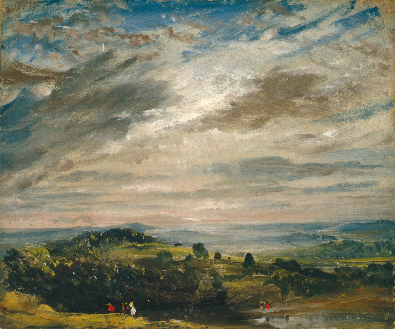 Vue de Hampstead Heath, en direction de Harrow - John Constable