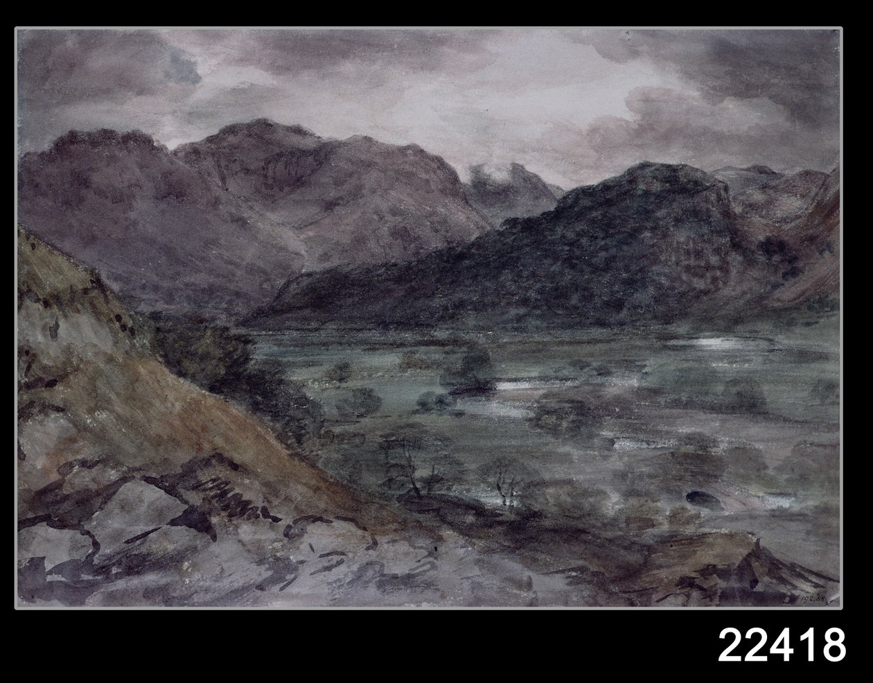 Vue de Borrowdale - John Constable