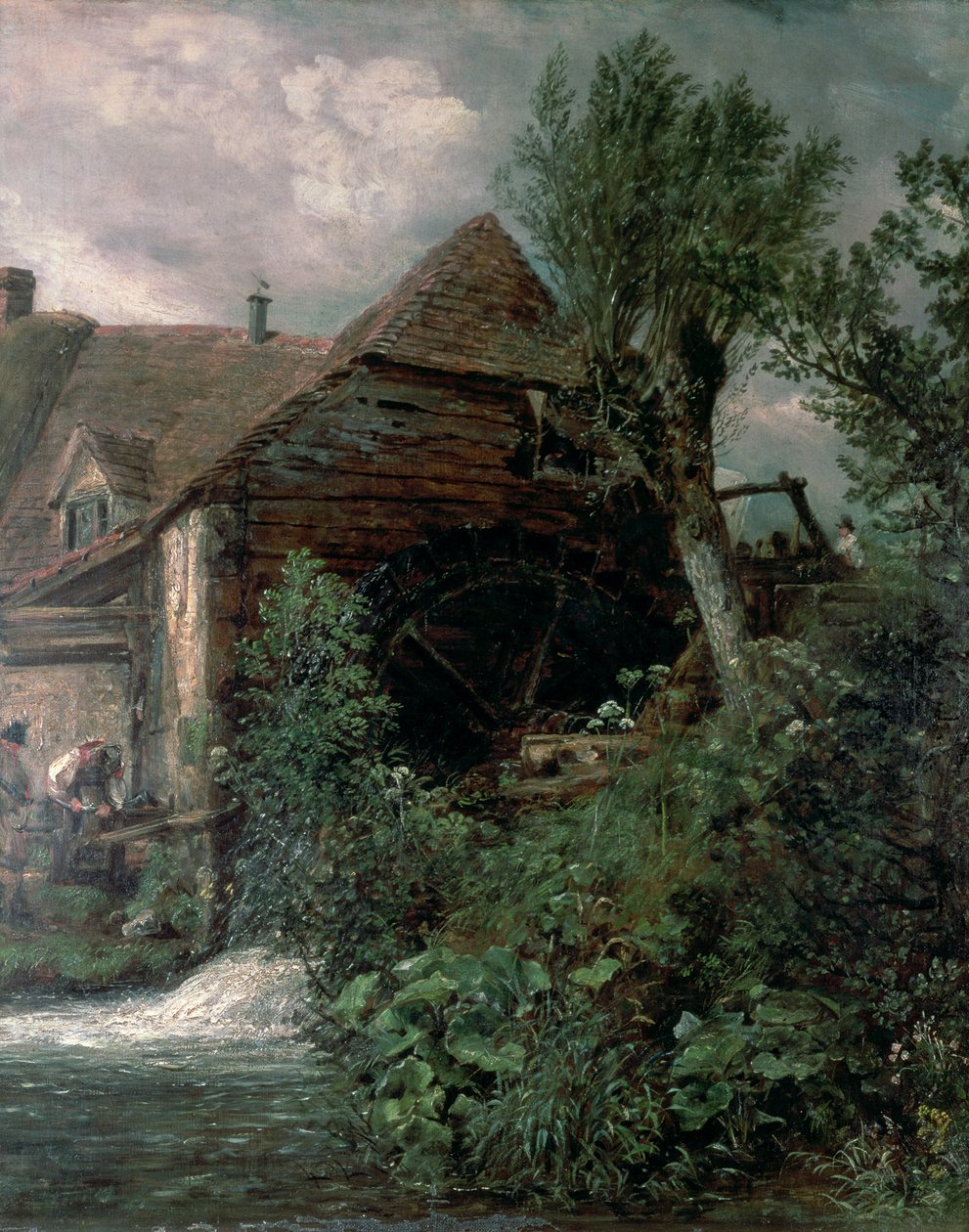 Moulin à eau à Gillingham, Dorset - John Constable