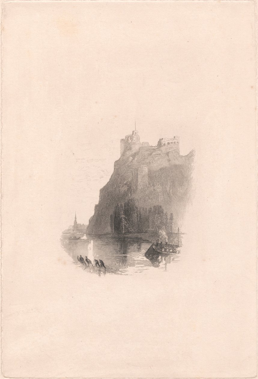 Château Gaillard, depuis le sud - John Cousen
