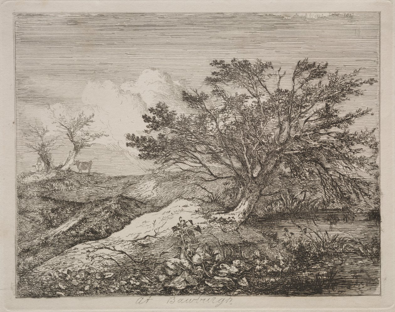À Bawburgh - John Crome