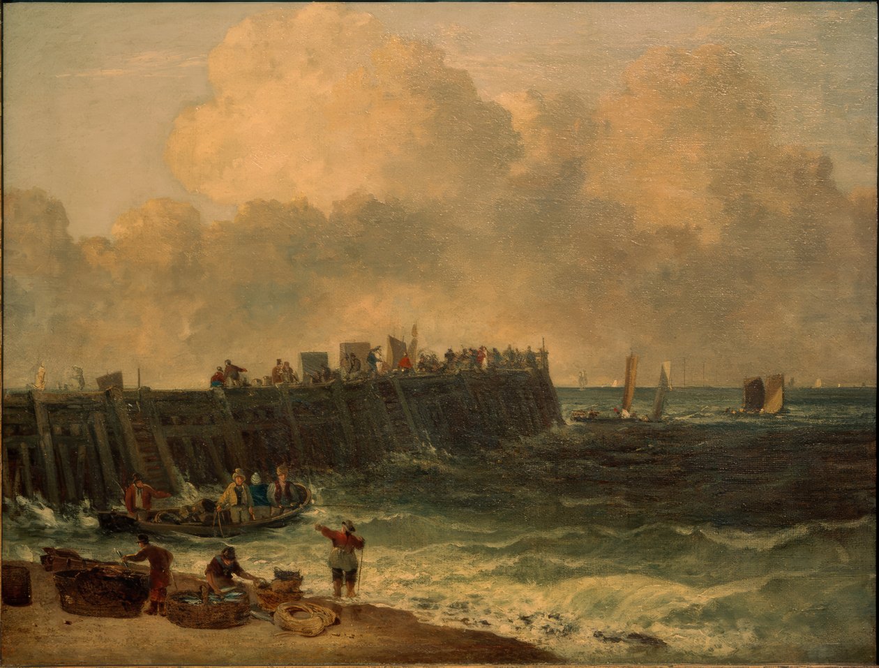 Jetée de Yarmouth - John Crome
