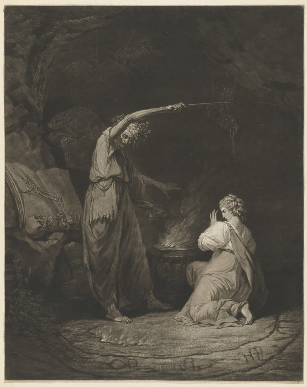 Incantation - John Dixon after John Hamilton Mortimer