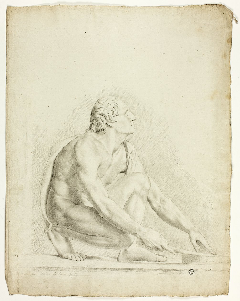 Statue ancienne : le rémouleur - John Downman