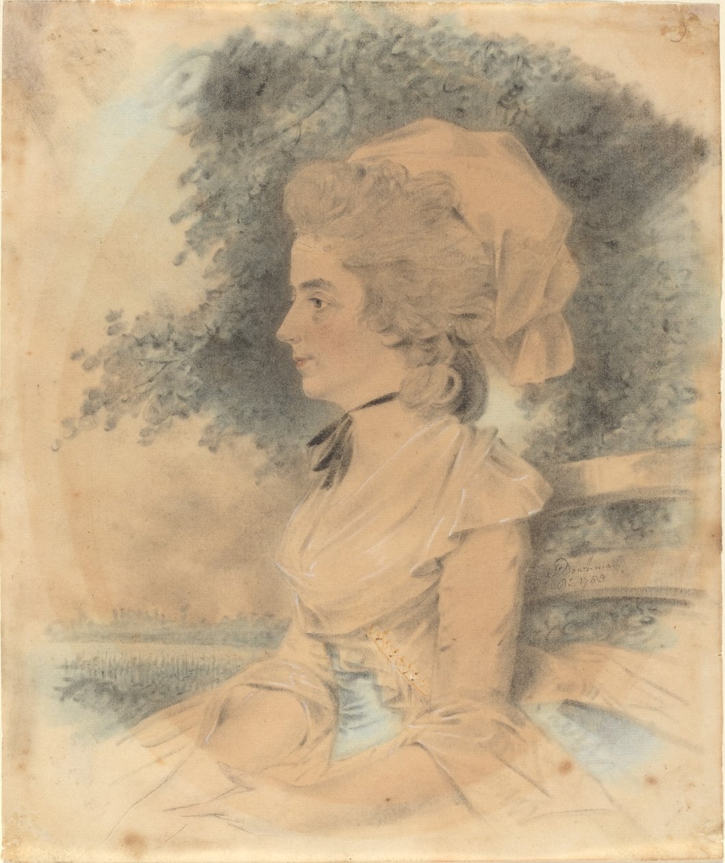Mme George Mills - John Downman