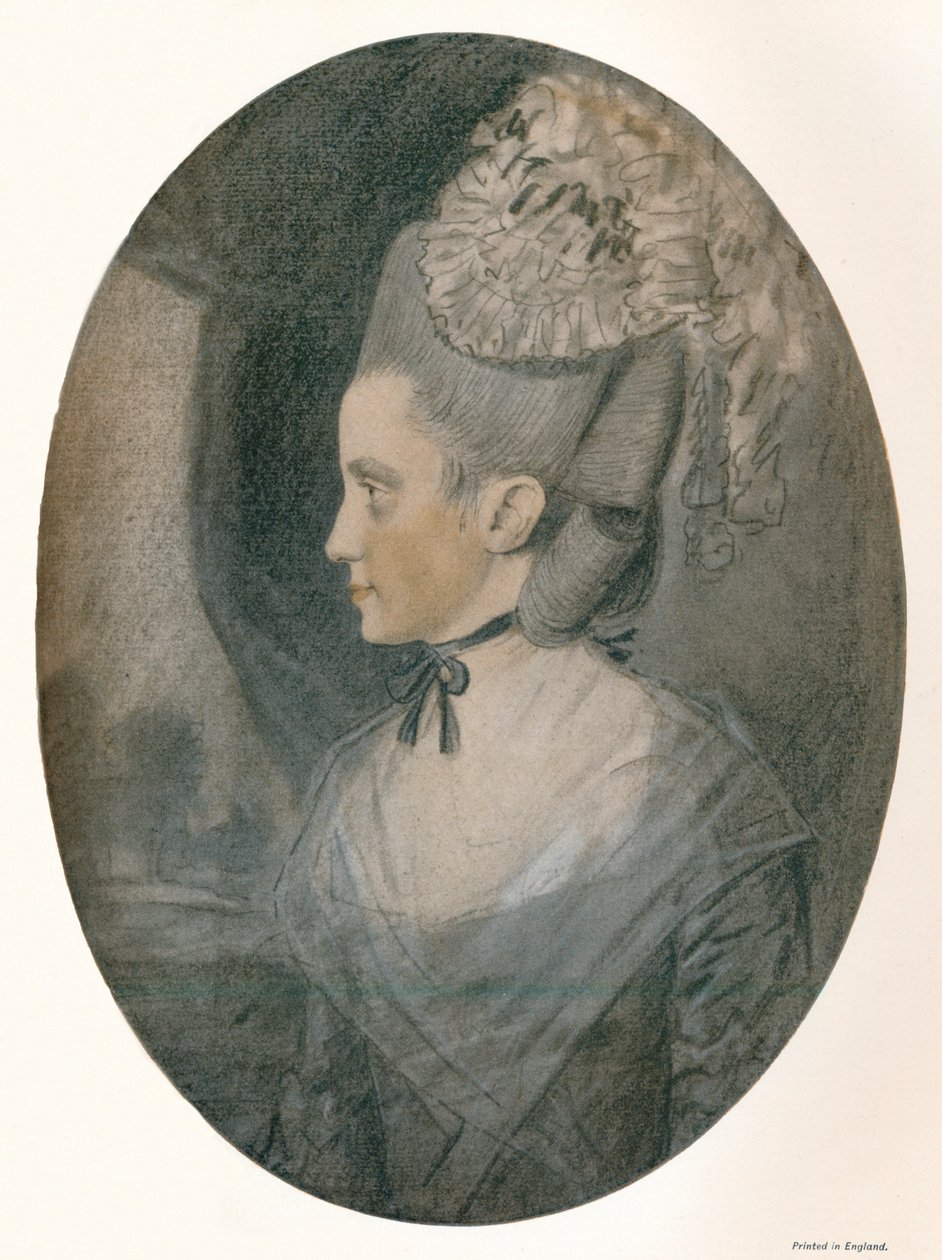Mme John Mortlock née Harrison, vers 1780 - John Downman