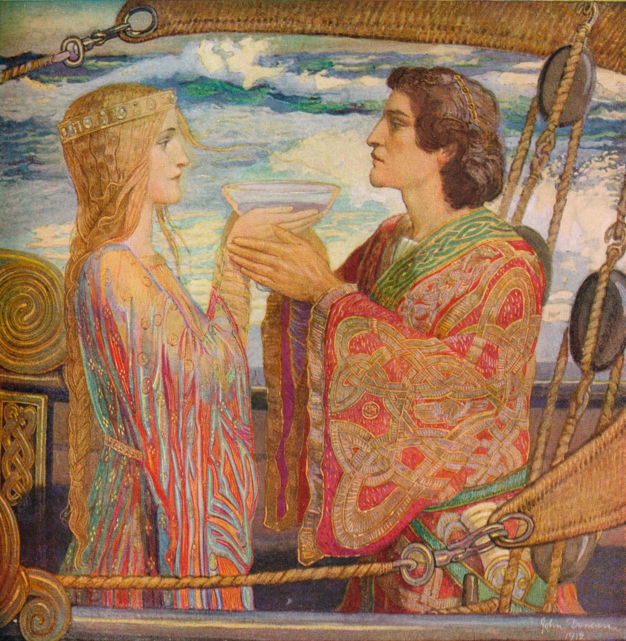 Tristan et Isolde, 1912 - John Duncan