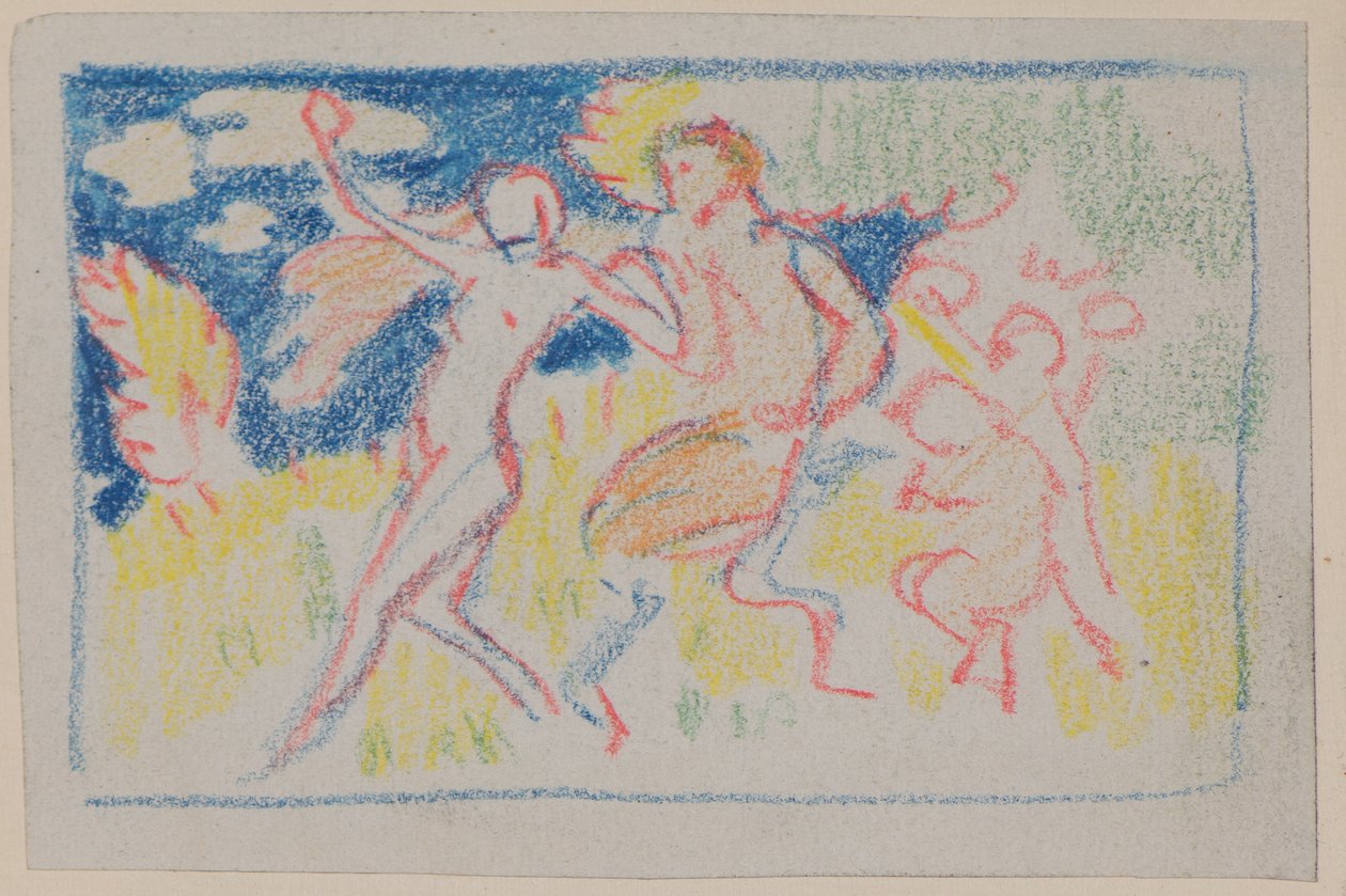 Sans Titre [Quatre figures dansantes] - John Duncan