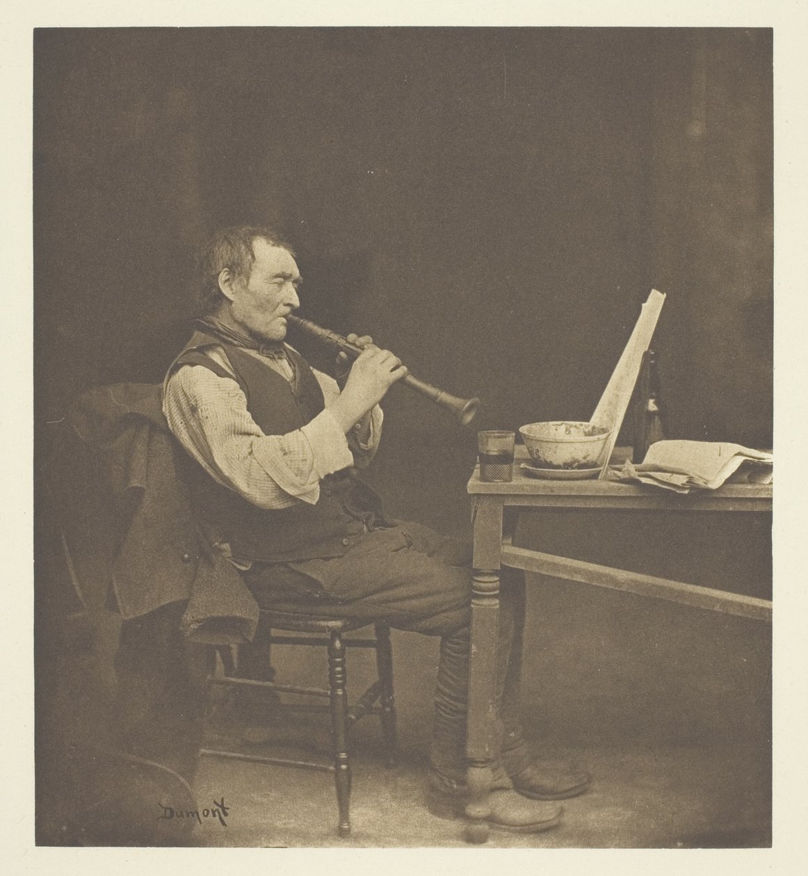 Joueur de clarinette - John E. Dumont