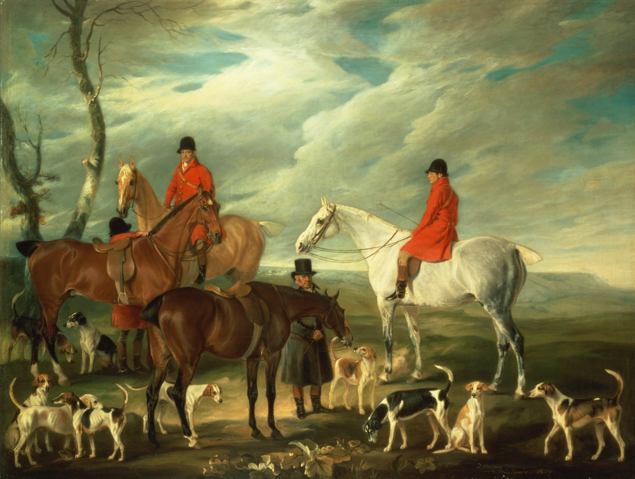 Le rendez-vous, Melton Mowbray - John E. Ferneley