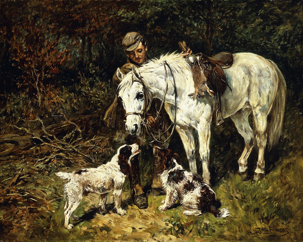 Après la chasse - John Emms