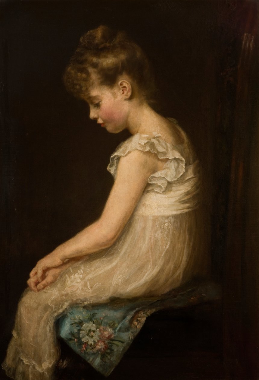 Méditation, 1879 - John Everett Millais