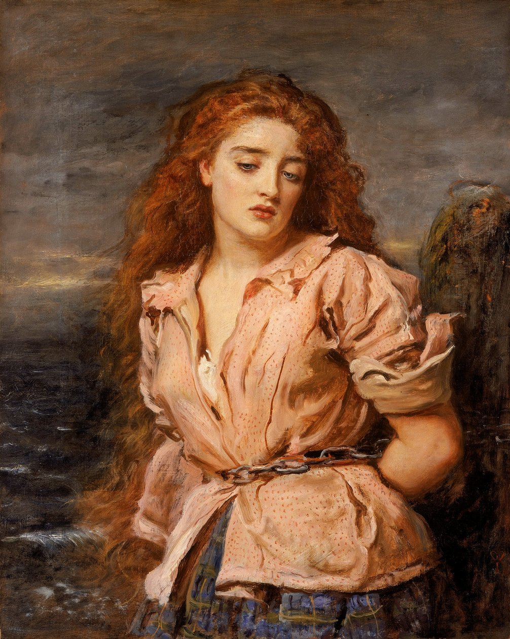 Le martyr du Solway. - John Everett Millais