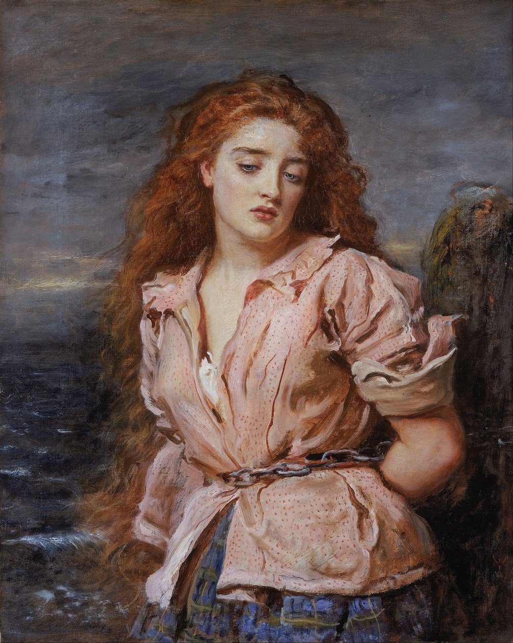 Le martyr du Solway"
" - John Everett Millais