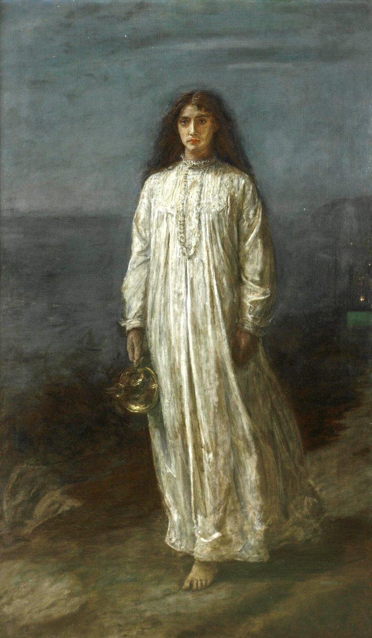 Le somnambule - John Everett Millais