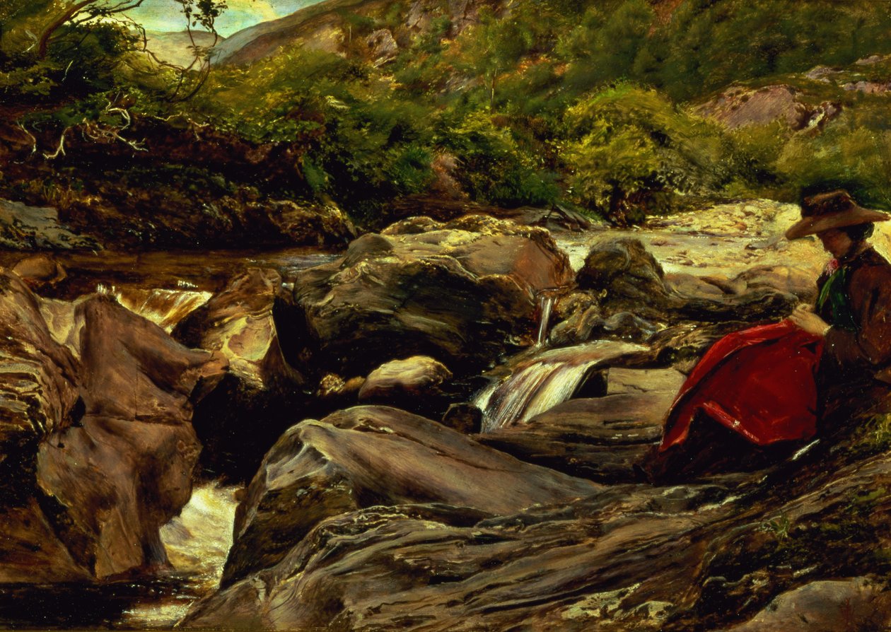 La Cascade - John Everett Millais