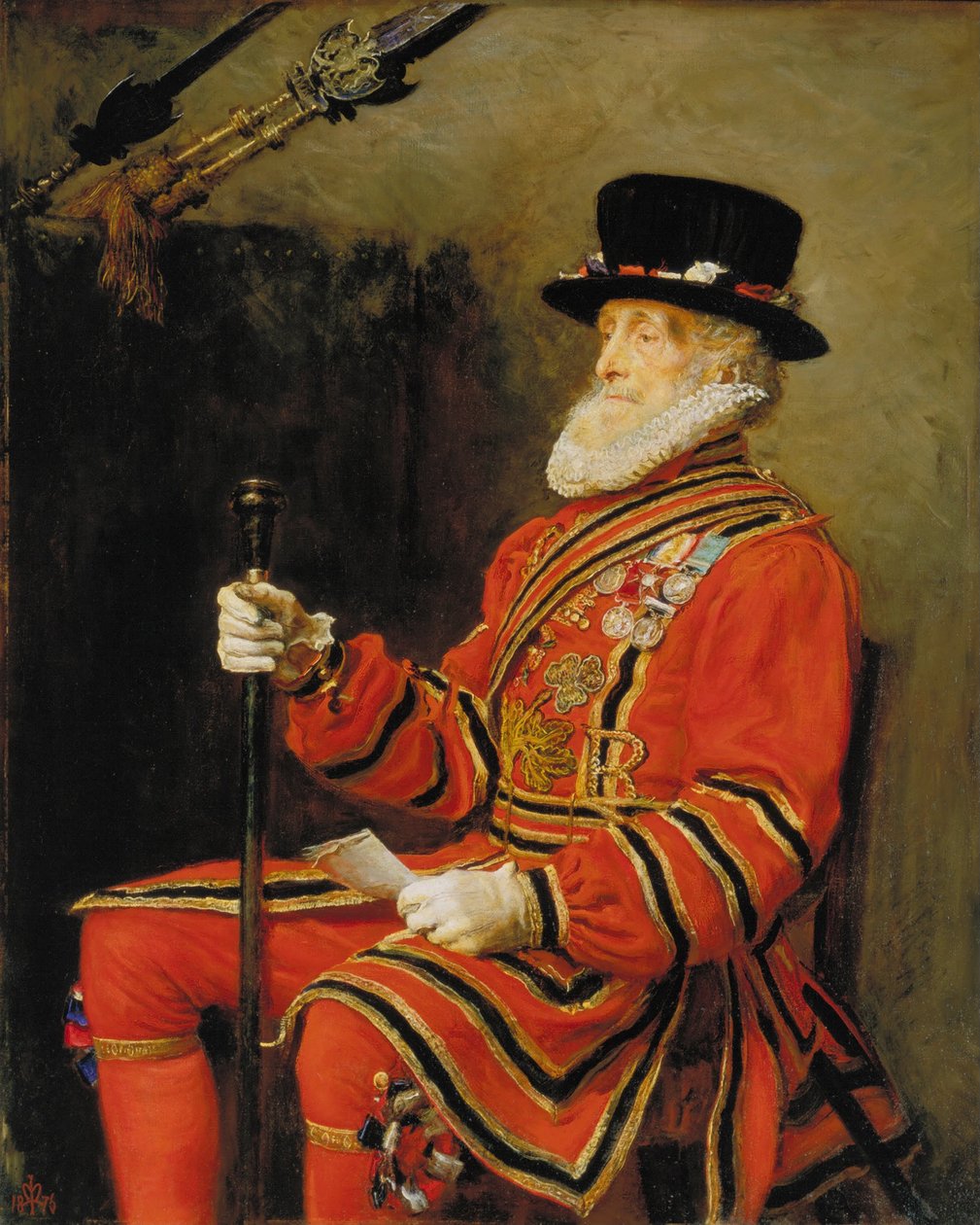 Le serviteur de la garde - John Everett Millais